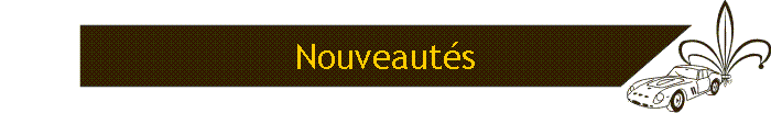 Nouveaut�s